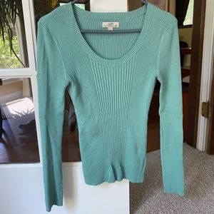 Teal sweater